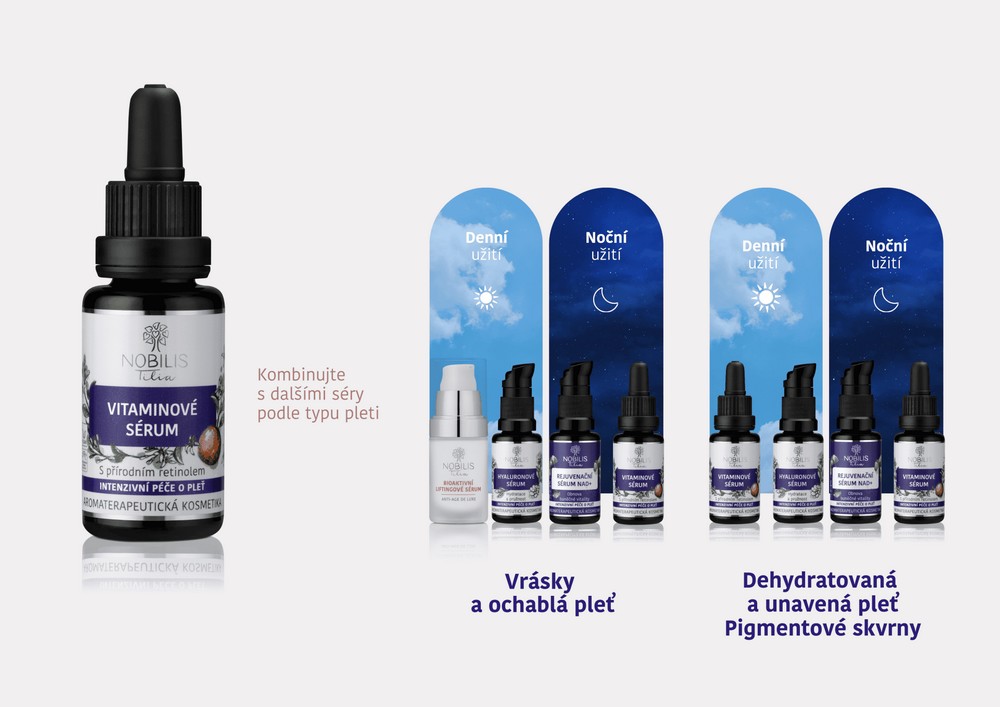 Vitamínové sérum kombinace